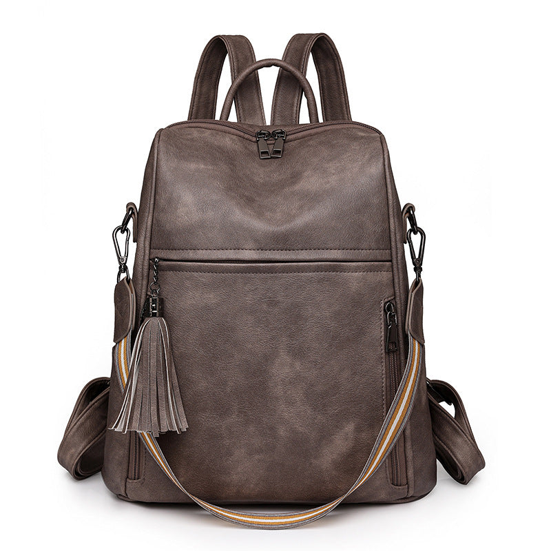 Borsa messenger multicolore Valstrend, tracolla grande capacità con scomparti multipli per uso quotidiano e pratico.