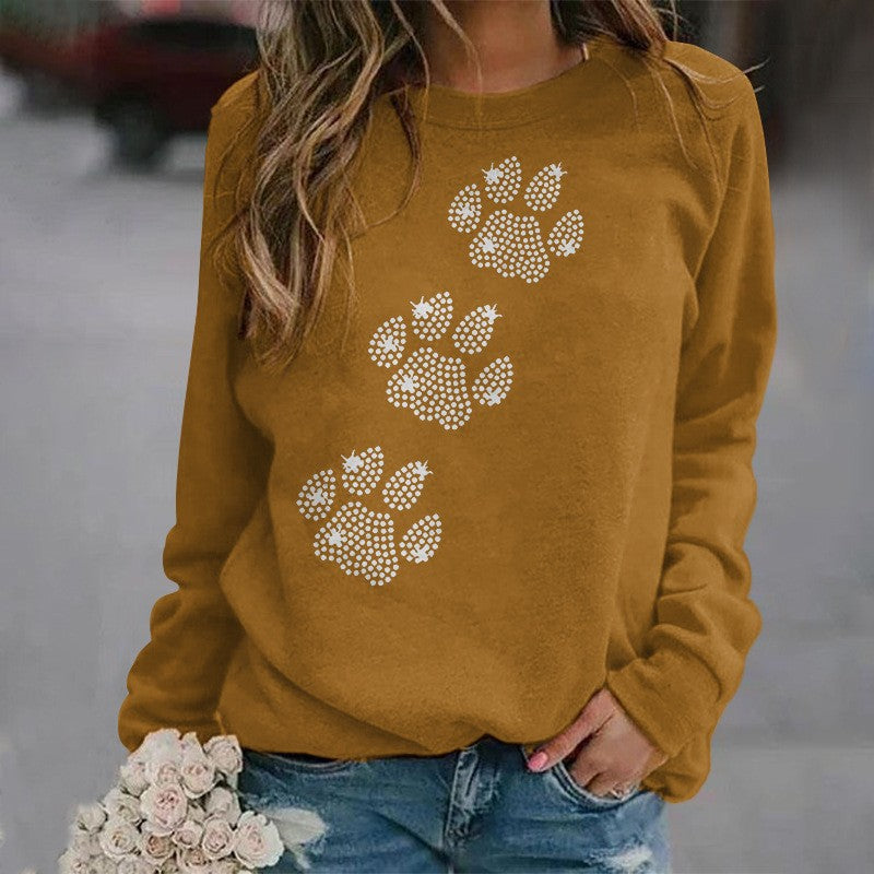 Maglione donna Valstrend con collo rotondo, design irregolare e stile pullover morbido, ideale per look casual e comodi.