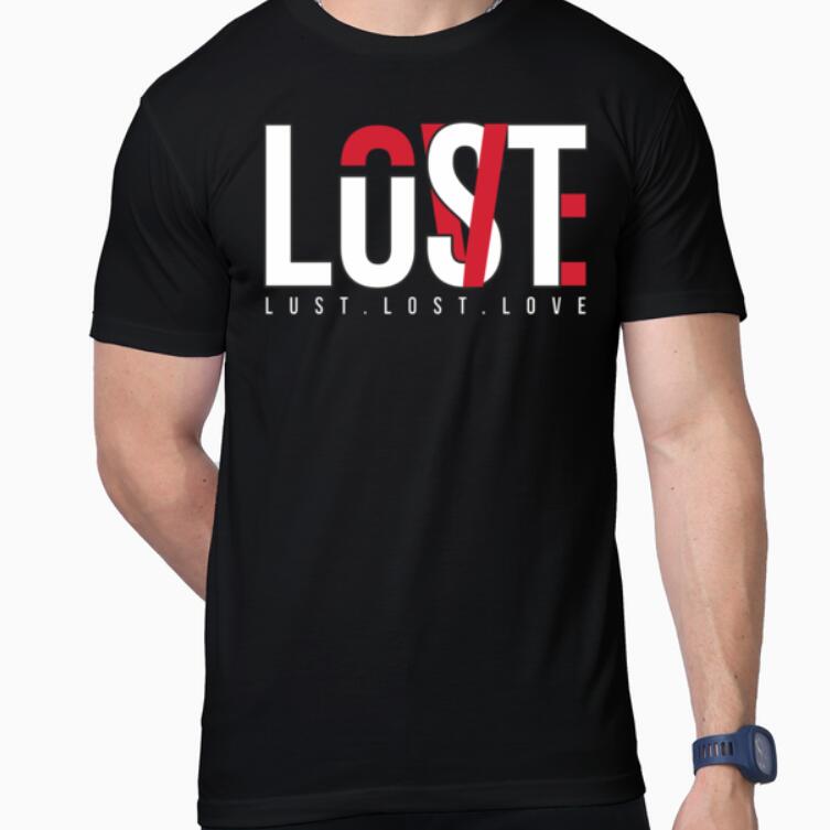 European And American Digital Printing Casual Round Neck T-shirt