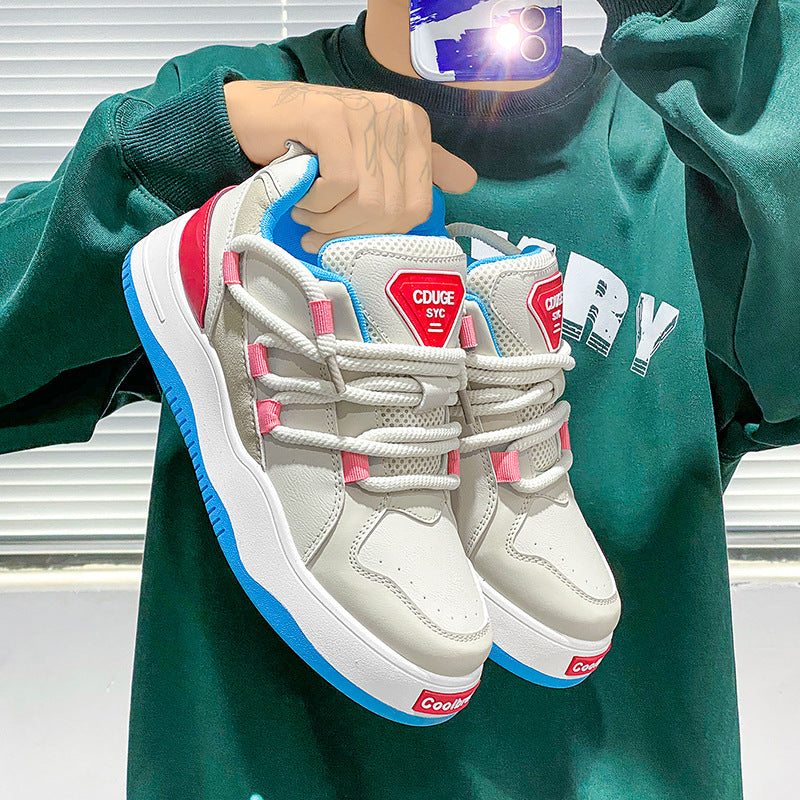Scarpe da leisure per studenti uomini Valstrend, modello Bread, con design comodo e stile casual, in immagine con dettagli visibili