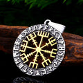Ciondolo in acciaio inossidabile con lettera vichinga Valstrend, design dettagliato e resistente, da indossare come accessorio distintivo