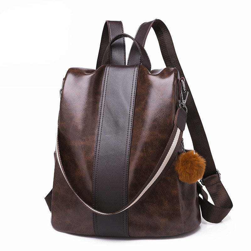 Zainetto casual da donna Valstrend, grande capacità, stile semplice e pratico, con scomparti spaziosi e design elegante.