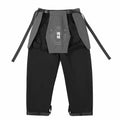 Pantaloni casual da uomo Valstrend, a taglio largo e alla moda, con orli alla caviglia, tessuto morbido e comodo.