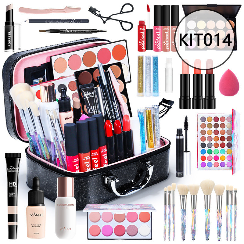 Set di trucchi cosmetici Valstrend per principianti, completo di prodotti leggeri per il trucco e regalo per studenti novizi.