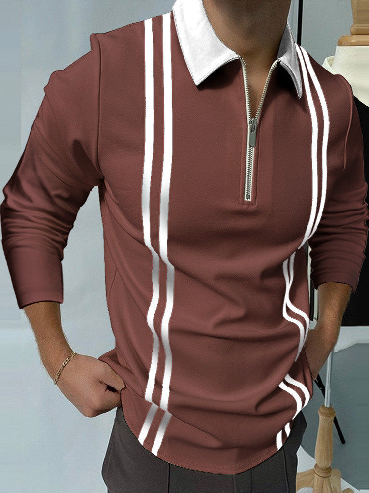 Maglietta da uomo Valstrend Shop, stile casual, cotone morbido, colore nero, fronte semplice, ideale per look informali.