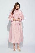 Impermeabile lungo singolo Valstrend, cappotto e trench coat pioggia, con cappuccio e tasche, tessuto resistente alle intemperie.