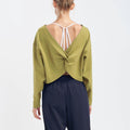 Reverse Midriff-baring Long Sleeve Nude Feel Sports Inverness
