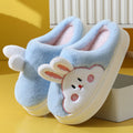 Ciabatte antiscivolo silenziose in cotone termico con motivo cartone animato, ideali per uso domestico in inverno, marca Valstrend.