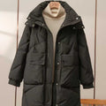 Women's Mid-length Cotton-padded Coat Thickened Warm Plus Size Coat
