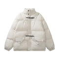 Stand Collar Cotton Jacket Men