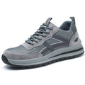 Scarpe di protezione da uomo Valstrend, calzature antiscivolo anti-schiacciamento e anti-perforazione, altezza media, suolo industriale