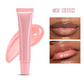 Lucidalabbra liquido Valstrend glossato waterproof, colore rosso tè, finitura brillante, lunga durata e effetto specchio, make-up coreano.