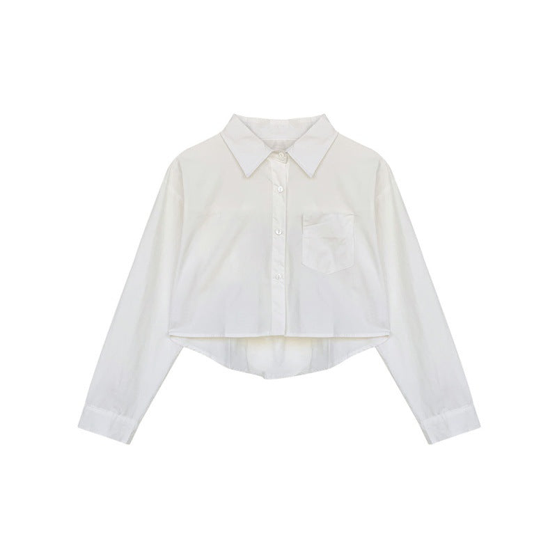 Short Niche Long Sleeve Shirt