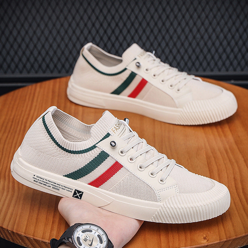 Scarpe da skate sportive casual da uomo Valstrend, traspiranti e comode, con design moderno e suola antiscivolo.