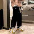 Pantaloni in velluto a coste da uomo stile coreano, adatti a primavera e autunno, vestibilità comoda e design alla moda di Valstrend shop.