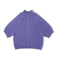 Maglione oversize autunnale e invernale da donna Valstrend, maglia vintage lavorata a maglia morbida e calda.