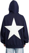 Felpa stampata XINGX Valstrend con cappuccio stile street fashion americana, morbida e confortevole.
