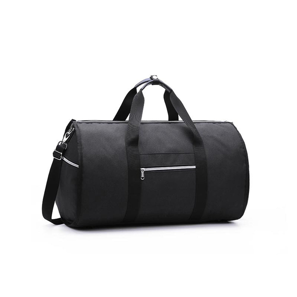 Borsa da viaggio Valstrend 2 in 1 in nylon, con scomparto per abiti, maniglia e tracolla, ideale per viaggi d'affari.