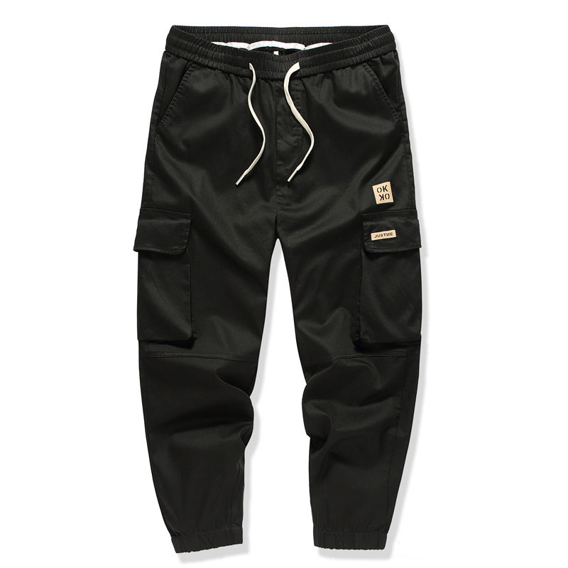 Pantaloni casual da uomo Valstrend con multiple tasche, stile alla moda, tessuto comodo e design versatile per l'abbigliamento quotidiano.
