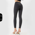 Pantaloni yoga donna in denim Valstrend, vita alta, aderenti, con tasche, ideali per sport e casual, pantaloni stretti slim fit