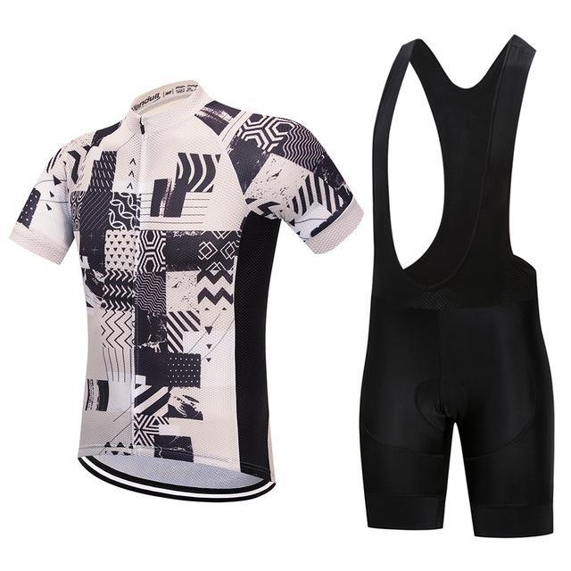 Cycling Set - WhiteBlock