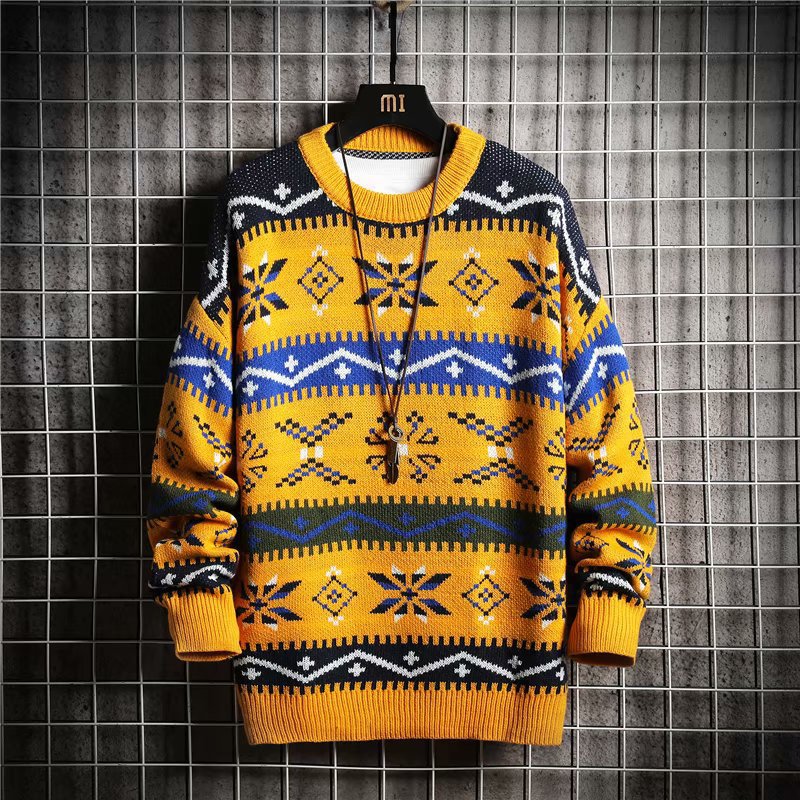 Maglione rosso a rete Valstrend Shop, moda fashion, dettaglio di tessuto a rete e stile trendy, vista frontale del maglione.