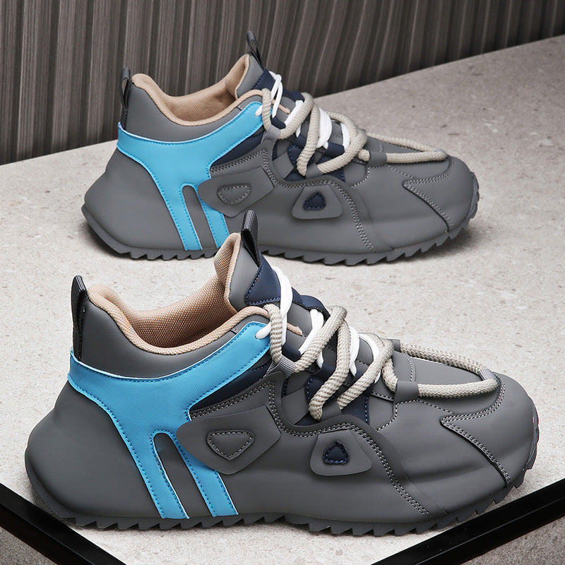 Scarpe da uomo Valstrend per autunno e inverno, sportive, casual e da corsa, tessuto resistente e suola antiscivolo.