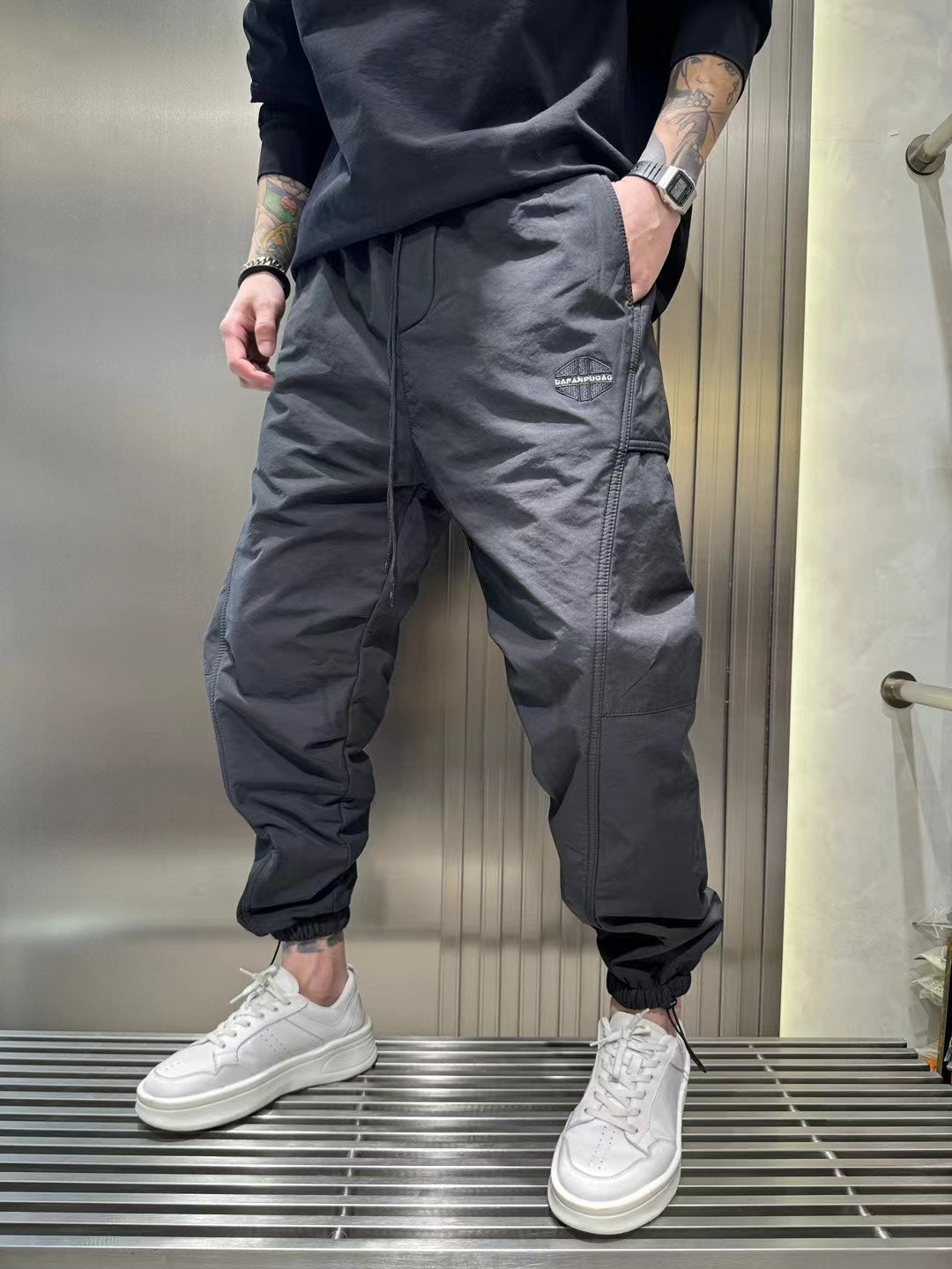 Winter Plush And Thickened Leggings For Sports And Leisure Wear Pants