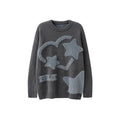 Maglione unisex in stile idle Valstrend, adatto a uomini e donne, con design coordinato e tessuto morbido.