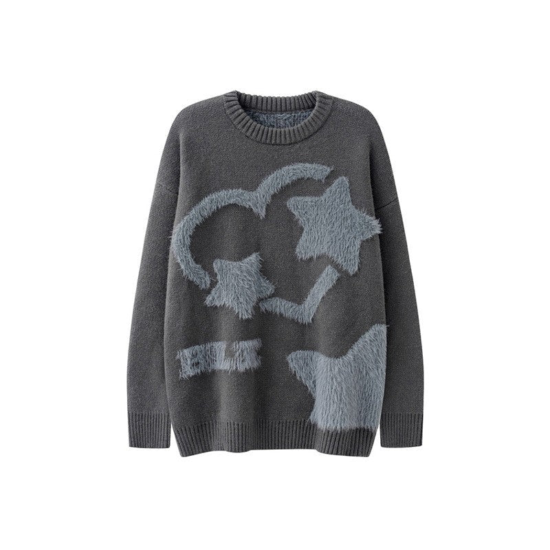 Maglione unisex in stile idle Valstrend, adatto a uomini e donne, con design coordinato e tessuto morbido.