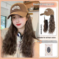 Hat Wig Integrated Fashion Large Wig Full-head Wig