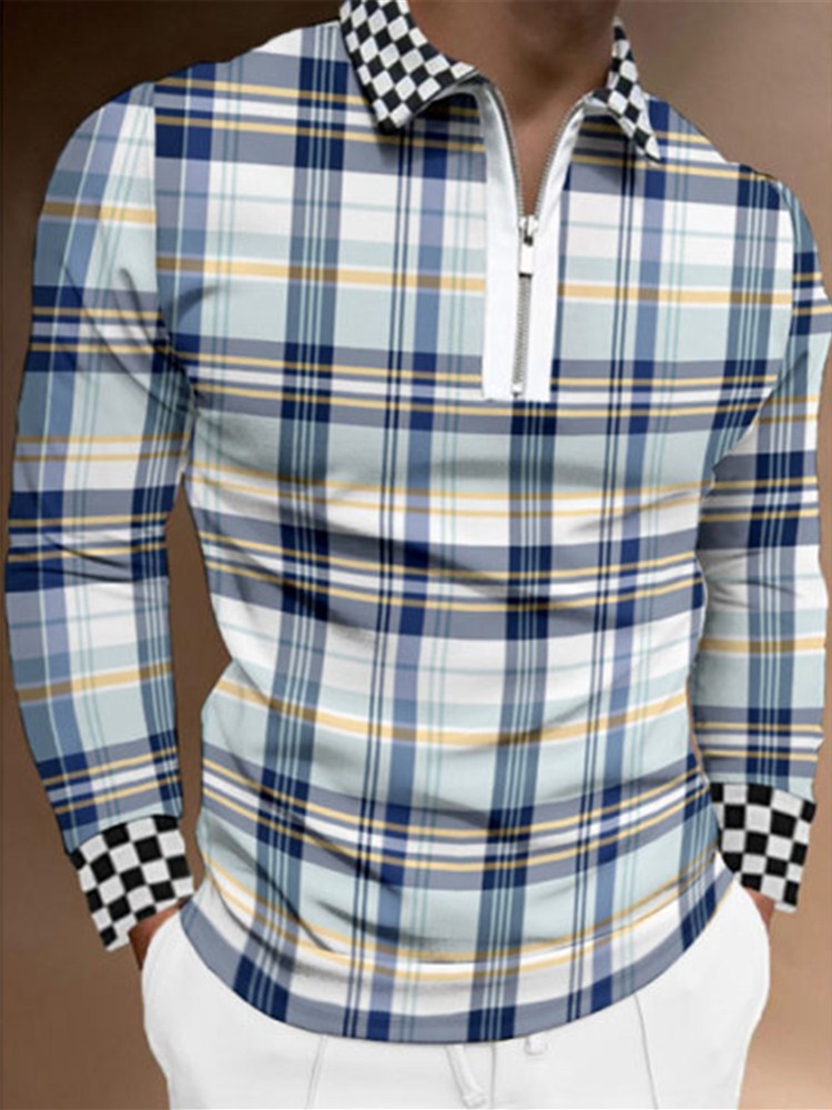 T-shirt da uomo Valstrend shop, stile cross-border Amazon, in cotone con stampa moderna, indossato su modello.