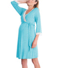 Pigiama da notte per donne incinte Valstrend, morbido e comodo, con tessuto morbido, ideale come abbigliamento da maternità.