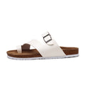Pantofole in sughero per coppie moda Valstrend per uomo, comode e eleganti, con dettagli in pelle e sughero naturale.