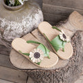Infradito femminili Valstrend con fiori primavera e estate, suola antiscivolo, adatti per esterni e moda femminile.