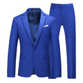 Completo da uomo Valstrend in due pezzi colorati, slim fit, tessuto solido, abbigliamento elegante e moderno.