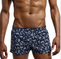 Boxer retrò floreale Valstrend Shop con motivo floreale colorato e stile vintage, visibile in dettaglio nell'immagine.