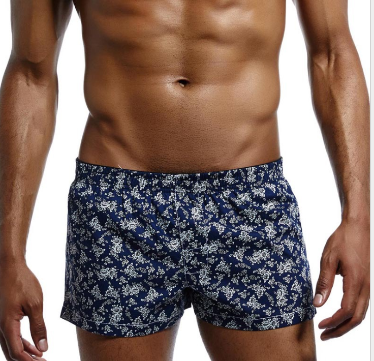 Boxer retrò floreale Valstrend Shop con motivo floreale colorato e stile vintage, visibile in dettaglio nell'immagine.