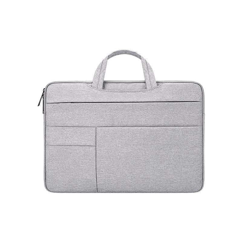 Sacco interno per computer Valstrend shop, compatto e resistente, con scomparti per accessori e dispositivi elettronici.