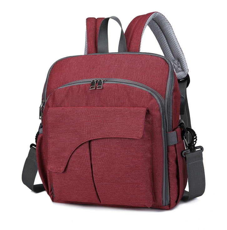 Zaino grande da esterno Valstrend per mamme, spazioso, casual, in stile moda, con ampio scomparto e design pratico.