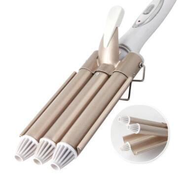 Arricciacapelli a tre bacchette Valstrend Shop per volumizzare e modellare i capelli con strumenti professionali.