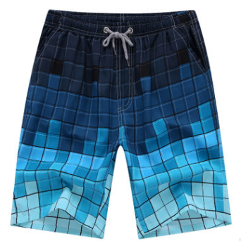 Pantaloncini da spiaggia Valstrend con stampa, tessuto resistente all'acqua e asciugatura rapida, ideale per il mare e il relax all'aperto
