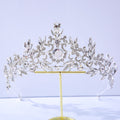 Crown Alloy Rhinestone-encrusted Adult Jewelry