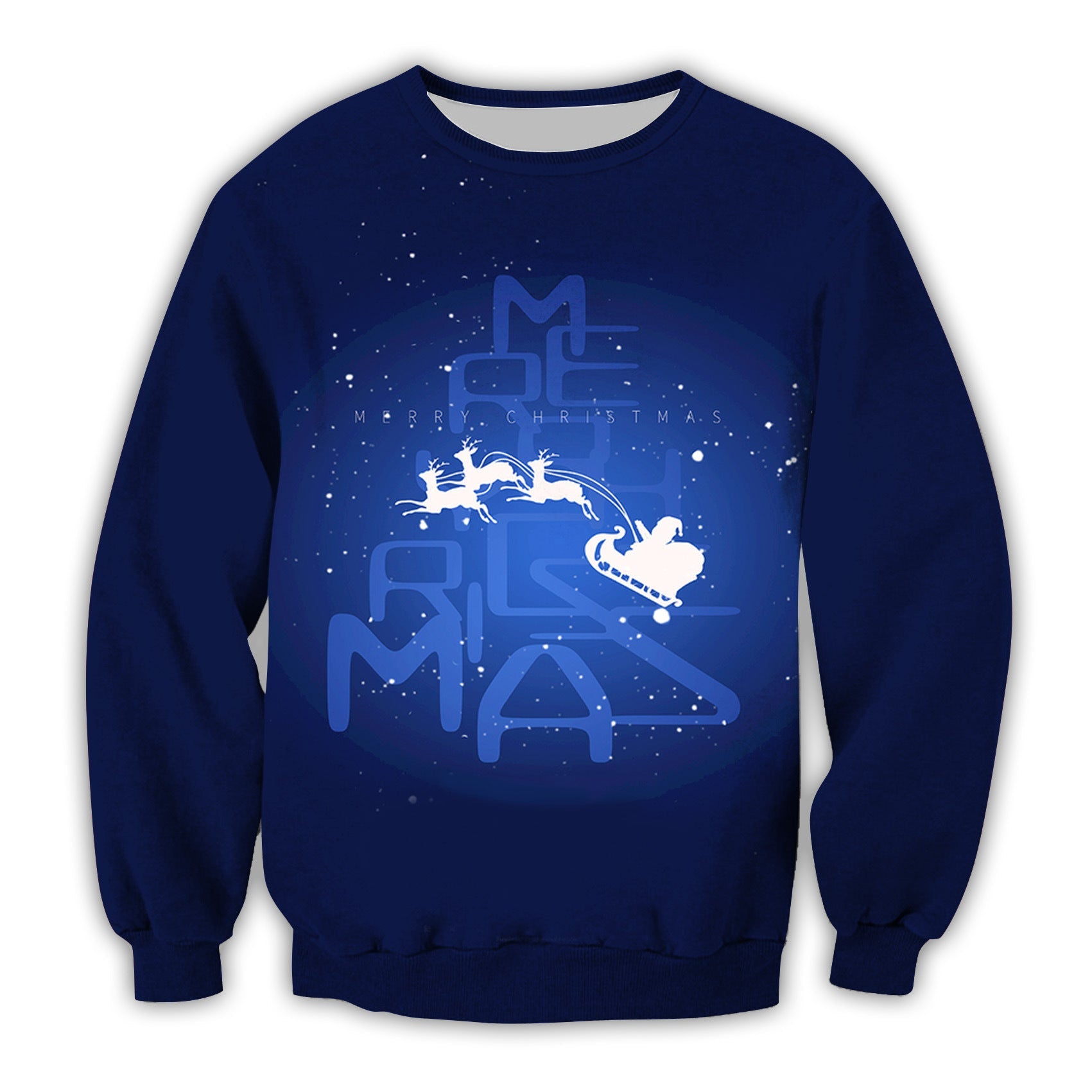 3D Digital Printing Christmas Hoodie