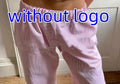 Pantaloni donna Valstrend Y2K a righe, vita alta elasticizzata, gamba larga, pantaloni estivi stile moda anni 2000
