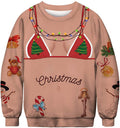 Maglione rotondo stampato digitale Halloween per uomo e donna, con design spettrale e colori vivaci, marchio Valstrend shop
