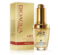 Siero viso al oro 24K Valstrend Shop, bottiglia con contagocce e etichetta elegante, crema illuminante e lussuosa
