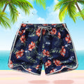 Pantaloni estivi da spiaggia Valstrend shop in tessuto leggero con stampa tropicale, perfetti per l'estate e il mare.