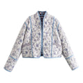 Cappotto trapuntato reversibile autunnale da donna Valstrend, tessuto caldo e confortevole, con dettaglio trapuntato e stile elegante