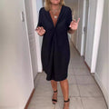 Vestito da donna primavera e estate Valstrend, abbigliamento leggero con stampe floreali e tessuto fresco, perfetto per la stagione calda